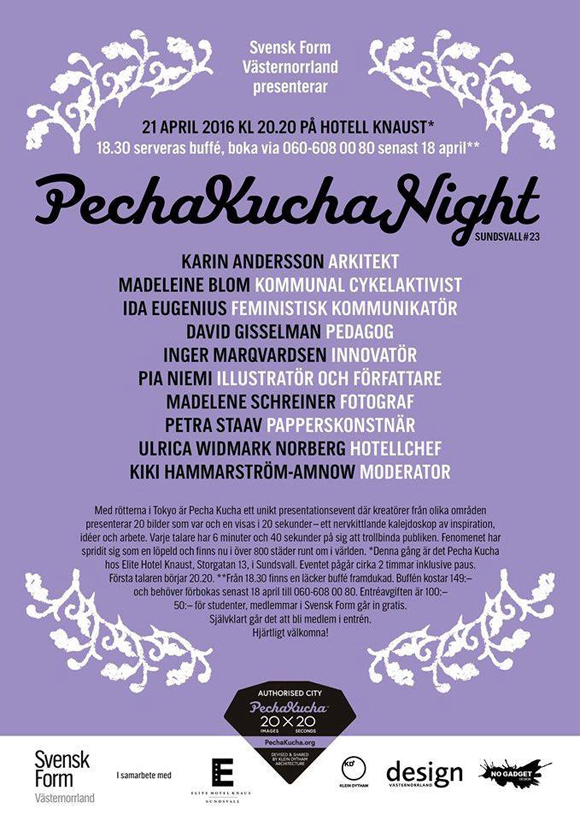 Pecha Kucha Sundsvall #23